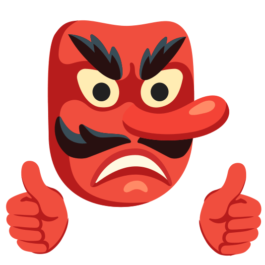 Goblin and Thumbs up