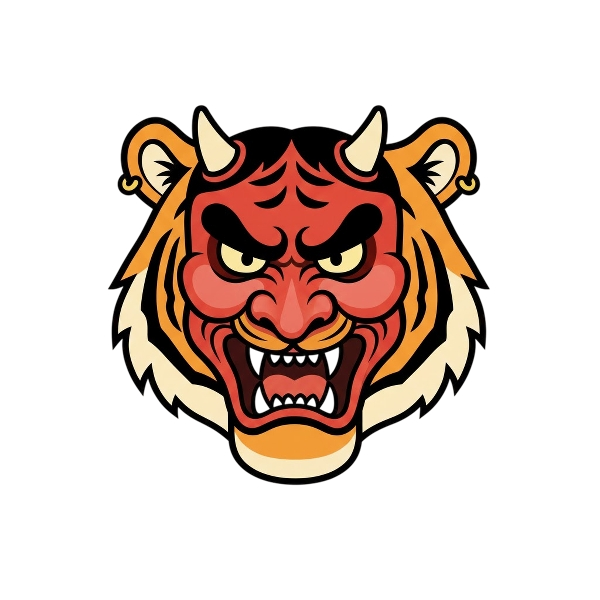 Goblin and Tiger face