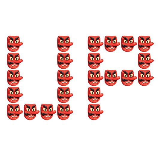 Goblin and UP! button