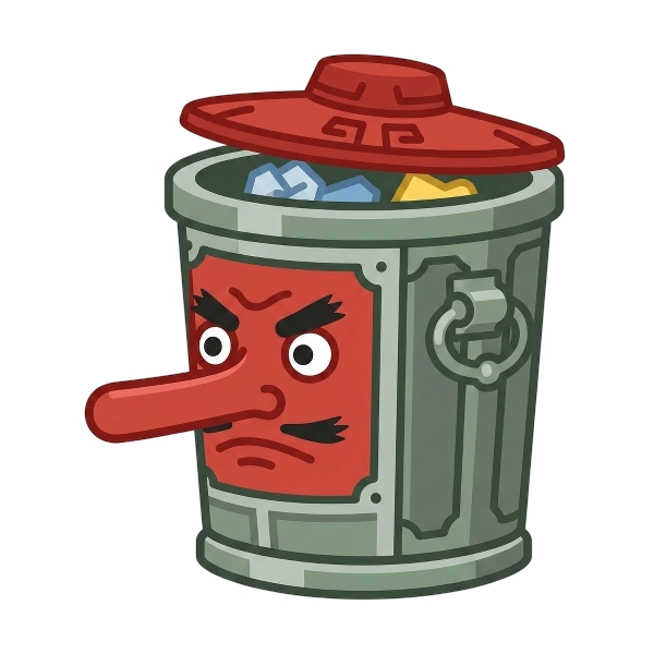 Goblin and Wastebasket