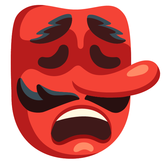 Goblin and Weary face