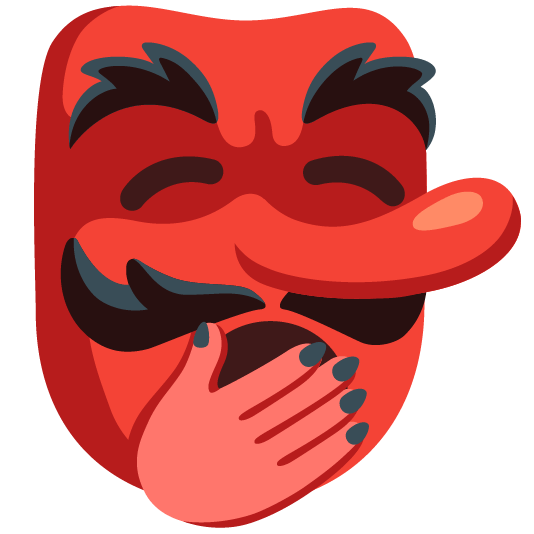 Goblin and Yawning face