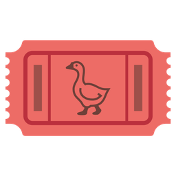 goose and admission tickets