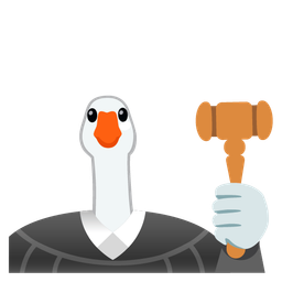 goose and balance scale