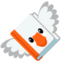 goose and books