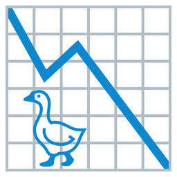 goose and chart decreasing