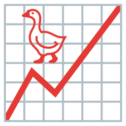 goose and chart increasing