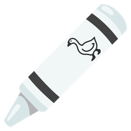 goose and crayon