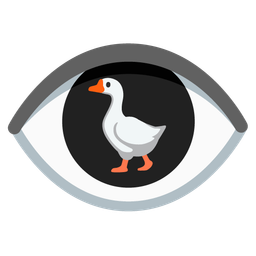 goose and eye