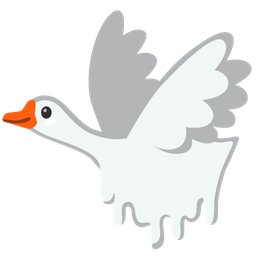 Goose and Melting face