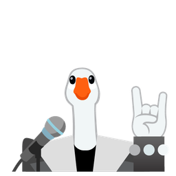 goose and microphone