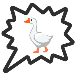 goose and right anger bubble