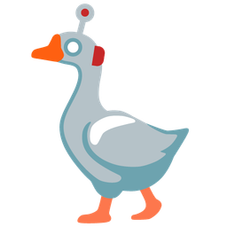 goose and robot