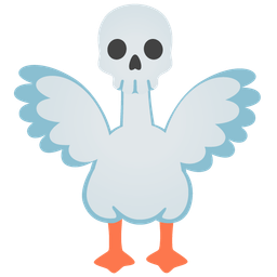 goose and skull