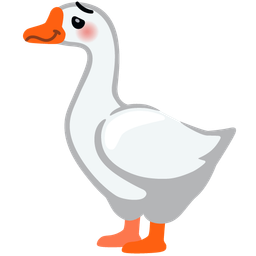 goose and woozy face