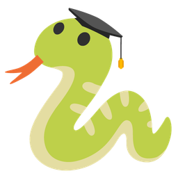 graduation cap and snake