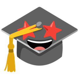 Graduation cap and Star-struck