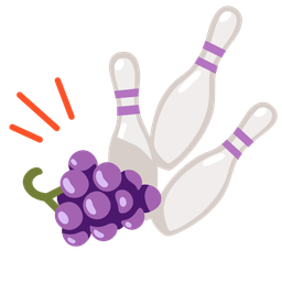 grapes and bowling