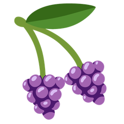 grapes and cherries