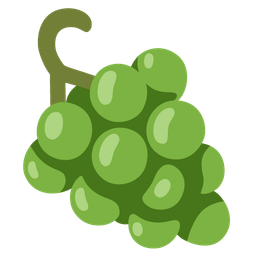 grapes and green heart