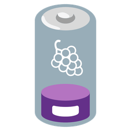 grapes and low battery