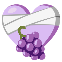 grapes and mending heart