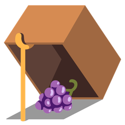 grapes and mouse trap