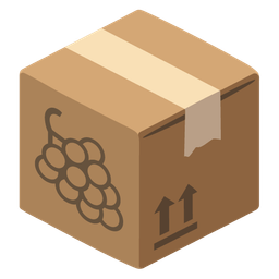 grapes and package