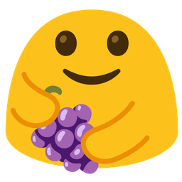 grapes and people hugging