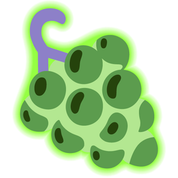 grapes and radioactive