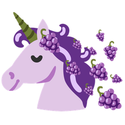 grapes and unicorn