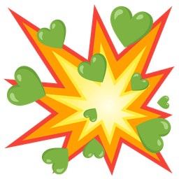 green heart and collision
