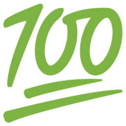 green heart and hundred points