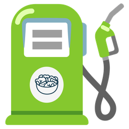 green salad and fuel pump