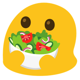 green salad and magic wand