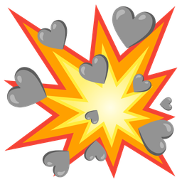 Grey heart and Collision