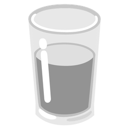 grey heart and glass of milk