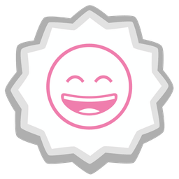 grinning face with smiling eyes and fish cake with swirl