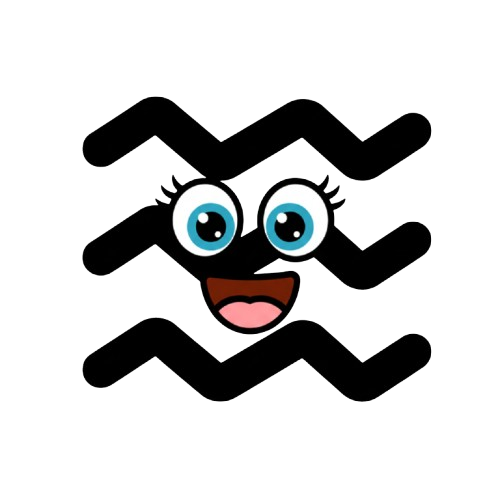 grinning face and Aquarius