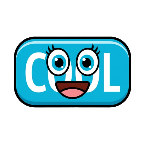 grinning face and COOL button