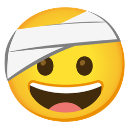 grinning face and face with head-bandage