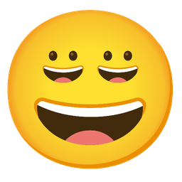 Grinning face and Grinning face