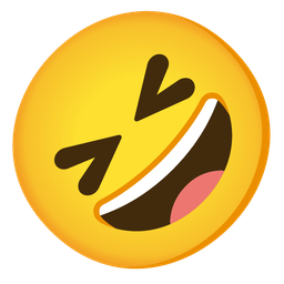 Grinning face and Grinning squinting face