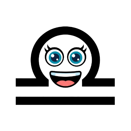 grinning face and Libra