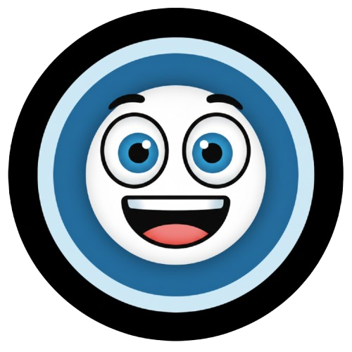 grinning face and nazar amulet