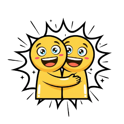 grinning face and people hugging