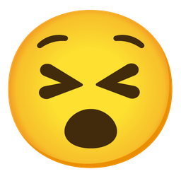 grinning squinting face and face with crossed-out eyes