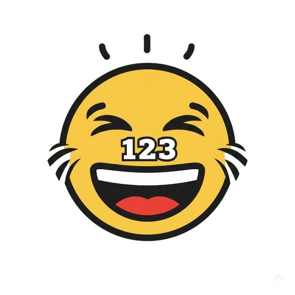 Grinning squinting face and Input numbers