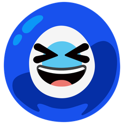 grinning squinting face and nazar amulet