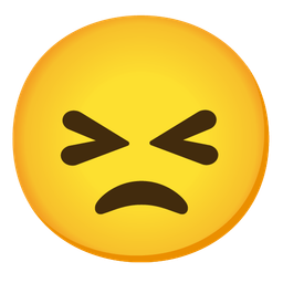 grinning squinting face and unamused face